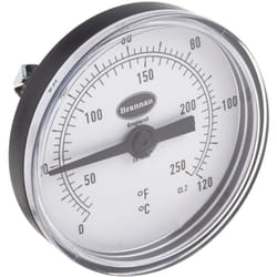 Rs Pro - Thermomètre à aiguille +120 °c max, , ø cadran 66mm ( Prix pour 1 )