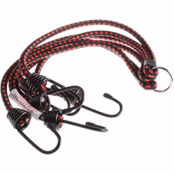 Type = Cordon élastique multi-griffe Longueur = 800mm Nombre de crochets = 6 Diamètre = 8 mm Sandows standards et de type ara ...