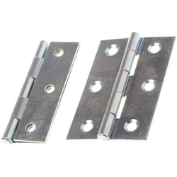 Rs Pro - Charnière en Acier, 75mm x 49mm x 1.4mm ( Prix pour Paquet de 2 )