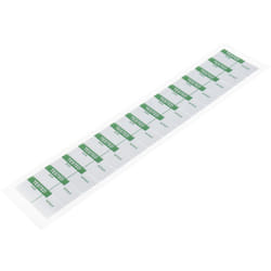 Etiquette adhésive pré-imprimée Rs Pro Argent, 140 par paquet ( Prix pour Sachet de 140 )