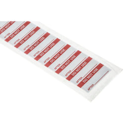 Etiquette adhésive pré-imprimée Rs Pro Argent, 140 par paquet ( Prix pour Sachet de 140 )