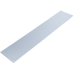 Plaque de protection bas de porte en Aluminium, fixation Vis, Dimensions 750 x 150mm ( Prix pour 1 )