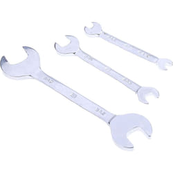Rs Pro - Jeu de clés à fourche 3 pièces en Acier chrome vanadium ( Prix pour 1 Jeu )