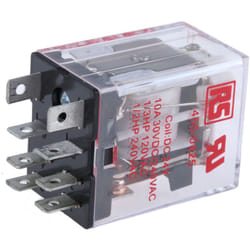 Relais sans accrochage 2 rt, bobine 24V c.c. Enfichable 900mW ( Prix pour 1 ) - Rs Pro