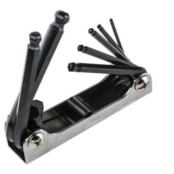 Rs Pro - Jeu de clés Allen 1/4 in, 1/8 in, 3/16 in, 3/32 in, 5/16 in, 5/32pouce 7 pièces ( Prix pour 1 Jeu )