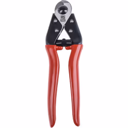 Type = Pinces coupantes droites Longueur hors tout = 190 mm Coupe-câble RS Pro, tige et câble métallique. Ce coupe-câble robu ...