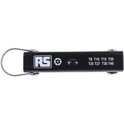 Rs Pro - Jeu de clés Torx T9 T10 T15 T20 T25 T27 T30 T40 8 pièces ( Prix pour 1 Jeu )