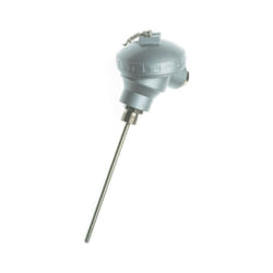Rs Pro - Capteur rtd PT100 ø 6mm, L.500mm, +450°C max, Tête de connexion ( Prix pour 1 )