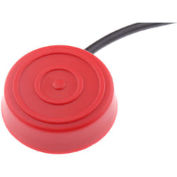 Interrupteur rond à actionnement Momentané, Unipolaire à une direction 50 mA IP67 ( Prix pour 1 )