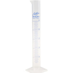 Rs Pro - Tube à essai à graduations pp, 25ml