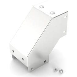Couvercle externe coudé 90° Rs Pro 50 x 50mm en Acier inoxydable 304 ( Prix pour 1 )