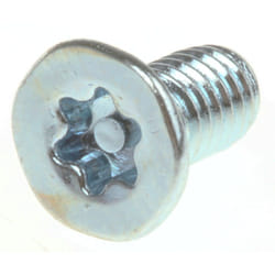 Vis de sécurité inviolable, M3 x 6mm, tête plate, en Acier ( Prix pour Sachet de 100 )