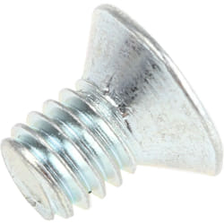 Rs Pro - Vis de sécurité inviolable, M4 x 6mm, tête plate, en Acier ( Prix pour Sachet de 100 )