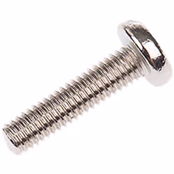 Forme de tête = Cylindrique Type d'entrainement = Plat Standard DIN = DIN 85 Longueur métrique = 12mm Taille de filetage métr ...