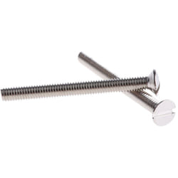 Rs Pro - Vis à métaux M3 à tête Fraisée fendue en Laiton, 30mm ( Prix pour Sachet de 100 )
