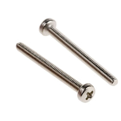 Rs Pro - Vis à métaux M2.5 à tête Cylindrique Pozidriv en Laiton, 25mm ( Prix pour Sachet de 100 )