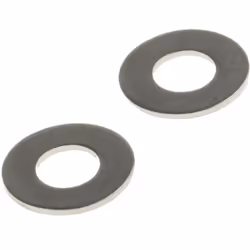Pour taille de vis/boulon = M3.5 Matériau = Laiton Diamètre intérieur = 3.7mm Diamètre extérieur = 8mm Epaisseur = 0.5mm Fini ...