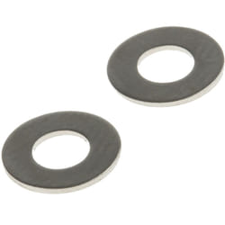 Rs Pro - Rondelle plate, M3.5, Laiton, 3.7mm x 8mm, Nickelé ( Prix pour Sachet de 250 )