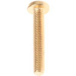 Vis à métaux Rs Pro M5 à tête Cylindrique fendue en Laiton, 30mm ( Prix pour Sachet de 100 )