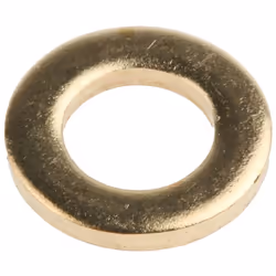 Pour taille de vis/boulon = M6 Matériau = Laiton Diamètre intérieur = 6.4mm Diamètre extérieur = 12mm Epaisseur = 1.6mm Finit ...