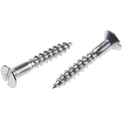 Rs Pro - Vis à bois, No. 8, tête Fraisée 25mm, en Acier Inoxydable A2 304 ( Prix pour Boîte de 100 )