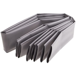 Rs Pro - Gaine thermorétractable Dia. 50.8mm Gris rétreint 2:1, 1.2m ( Prix pour Paquet de 5 )