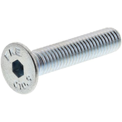 Rs Pro - Vis à six pans creux, M5 x 25mm, tête Vis fraisée à tête creuse hexagonale, en Acier ( Prix pour Boîte de 50 )
