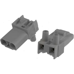 Bornier de raccordement Rs Pro 2 pôles , a visser, 16A ( Prix pour Paquet de 5 )