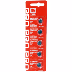 Taille = SR69 Chimie = Oxyde d'argent Tension nominale = 1.55V Capacité = 44mAh Type de terminaison = Standard Diamètre = 9.5 ...