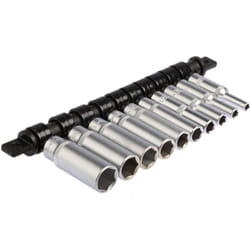 Jeu de douilles Rs Pro 1/4'' Carré 10 pièces ( Prix pour 1 Jeu )
