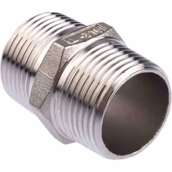 Raccord 1 = R 1" mâle Longueur = 1.93pouce Forme = Hexagonal Taille du filetage 1 = 1pouce Taille du filetage 2 = 1pouce Genr ...