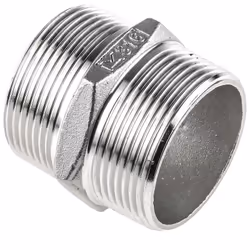 Raccord 1 = R 1-1/2" mâle Longueur = 2.03pouce Forme = Hexagonal Taille du filetage 1 = 1-1/2pouce Taille du filetage 2 = 1-1 ...