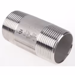 Raccord 1 = R 1-1/4" mâle Longueur = 3.15pouce Forme = Circulaire Taille du filetage 1 = 1-1/4pouce Taille du filetage 2 = 1- ...