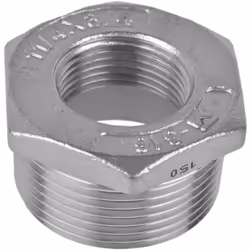 Raccord 1 = R 1-1/4" mâle Longueur = 1.18pouce Forme = Hexagonal Taille du filetage 1 = 1-1/4pouce Taille du filetage 2 = 3/4 ...