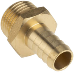 Rs Pro - Raccord de tuyau souple Droit, g mâle 1/2' Laiton ( Prix pour Paquet de 2 )