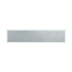 Plaque de protection bas de porte en Acier inoxydable, fixation Vis, Dimensions 750 x 150mm ( Prix pour 1 )