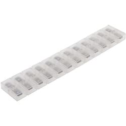 Cosse faston RS PRO, Isolé, Transparent ( Prix pour Sachet de 15 )