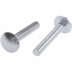 Longueur = 50mm Taille de filetage = M8 Qualité = 4.8 Matériau = Acier Type d'acier = Acier doux Finition = Galvanisé brillan ...