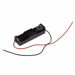 Pour taille de batterie = AA Nombre d'éléments = 1 Montage = Chassis Type = Batterie de sauvegarde Dimensions = 57.2 x 16.4 x ...