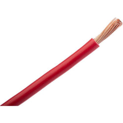 Fil de câblage, section 16 mm², 600 v Rouge Cuivre recuit, Maximum +70 °c, 25m ( Prix pour Bobine de 25 Mètres ) - Rs Pro