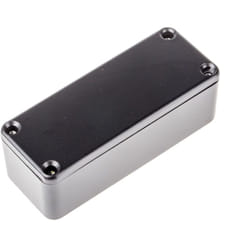 Boîtier Rs Pro en Fonte d'aluminium, 89.1 x 35 x 30.3mm, Noir IP66, Blindé ( Prix pour 1 )