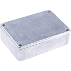 Rs Pro - Boîtier en Fonte d'aluminium, 79.9 x 54.9 x 25.5mm, Argent IP66, Blindé ( Prix pour 1 )