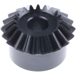 Engrenage conique RS PRO en Acier 20 dents , pas de 2mm, angle de 20°, alésage 12mm ( Prix pour 1 )