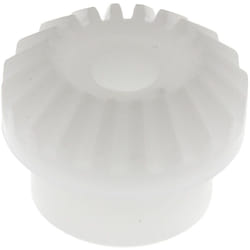 Engrenage conique Rs Pro en pom 20 dents , pas de 0.5mm, angle de 20°, alésage 3mm ( Prix pour 1 )