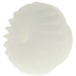 Engrenage conique Rs Pro en pom 20 dents , pas de 0.8mm, angle de 20°, alésage 4mm ( Prix pour 1 )