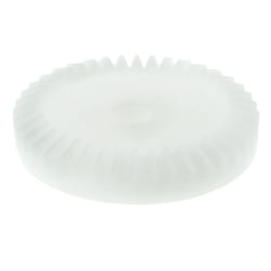 Engrenage conique Rs Pro en pom 40 dents , pas de 1mm, angle de 20°, alésage 6mm ( Prix pour 1 )