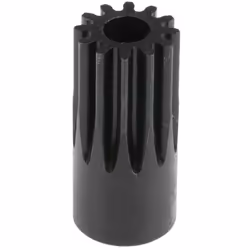 Module = 1 Nombre de dents = 12 Matériau = Acier Diamètre d'alésage = 6mm Diamètre du moyeu = 14mm Diamètre Primitif = 12mm L ...