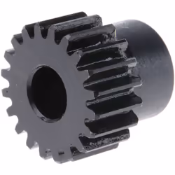 Module = 1 Nombre de dents = 20 Matériau = Acier Diamètre d'alésage = 8mm Diamètre du moyeu = 16mm Diamètre Primitif = 20mm L ...