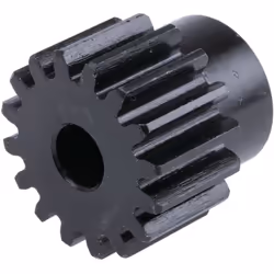 Module = 1.5 Nombre de dents = 16 Matériau = Acier Diamètre d'alésage = 8mm Diamètre du moyeu = 20mm Diamètre Primitif = 24mm ...