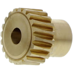 Roue et vis sans fin RS PRO Bronze, Dia. de pas 16.11mm ( Prix pour 1 )
